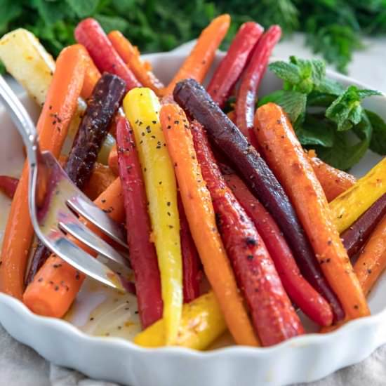 Citrus Honey Roasted Carrots
