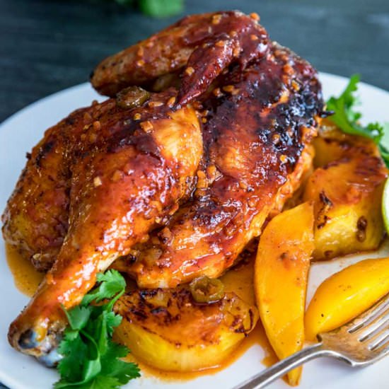 Tropical Roasted Chicken