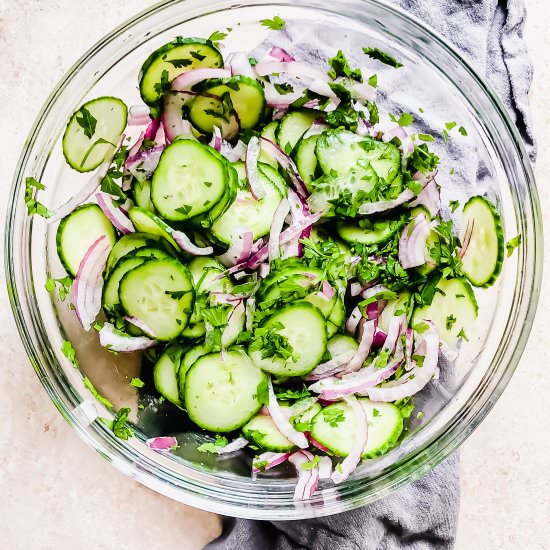 Cucumber Salad Recipe