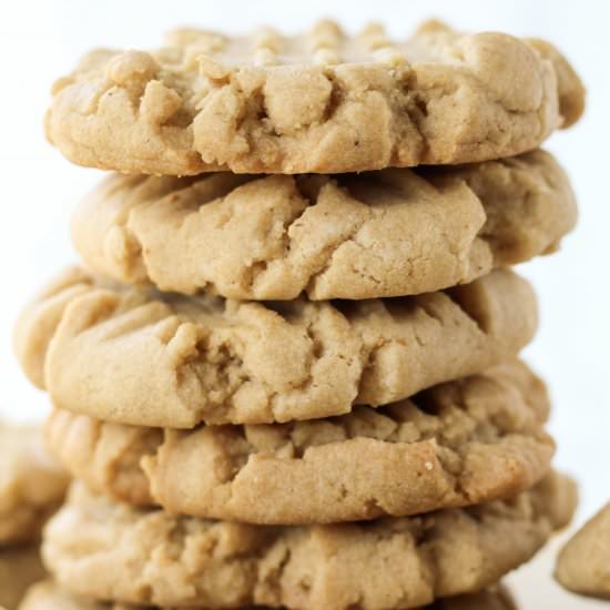 Peanut Butter Cookies (GF, DF)