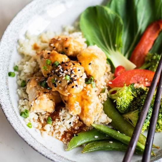 Gluten Free Sweet and Sour Chicken