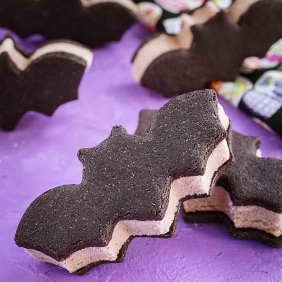 Vegan Ice Cream Batwiches