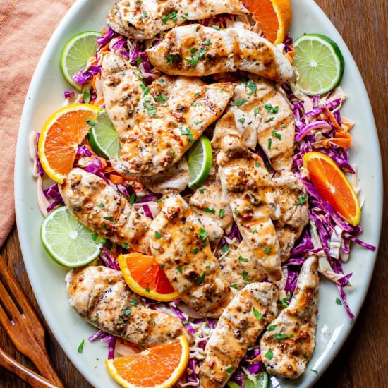 Grilled Chipotle Chicken Tenders