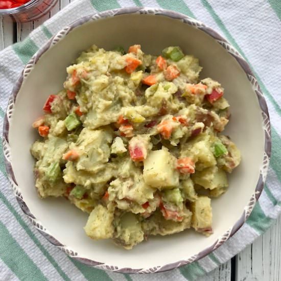 Healthy Vegan Potato Salad