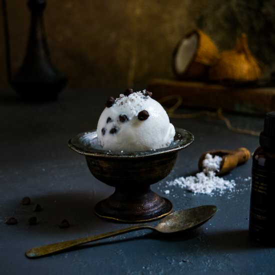 Creamy Vegan Coconut Ice cream