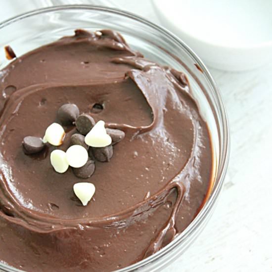 Dark Chocolate Avocado Pudding