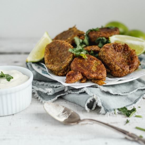 Cauliflower and Cumin Fritters