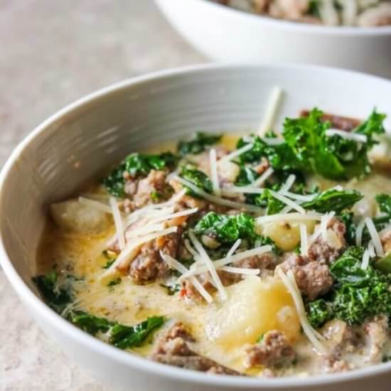 Homemade Zuppa Toscana
