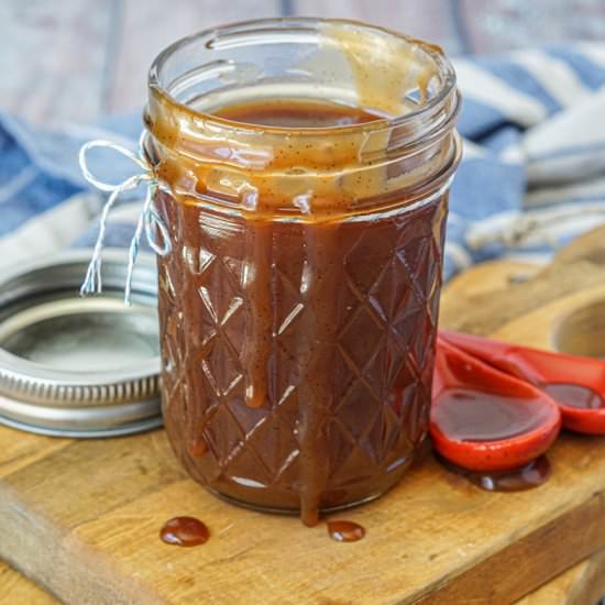 Vanilla Bean Caramel Sauce