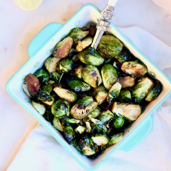 Brussels Sprouts with Date Syrup