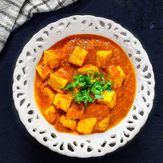 Indian Tofu Curry