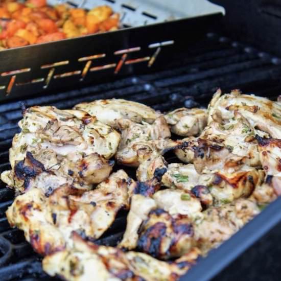 Lemon & Garlic Herb Chicken Thighs