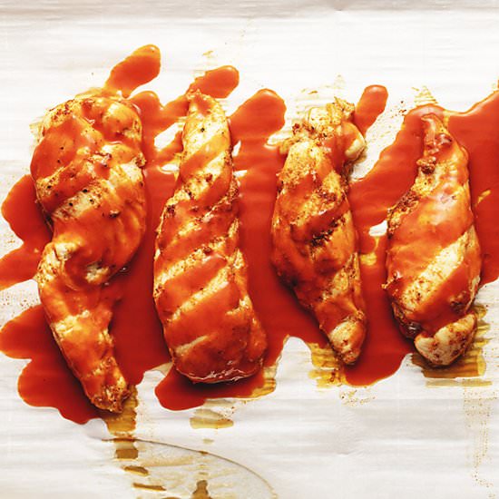 Baked Buffalo Chicken Tenders