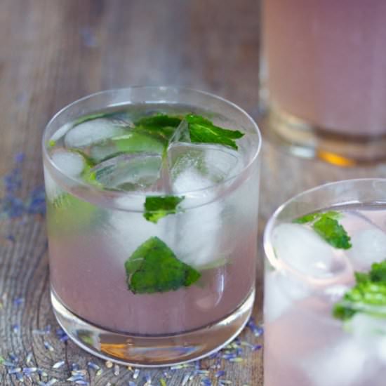 Lavender Lemonade Mojitos