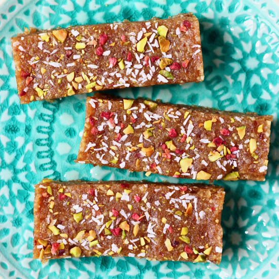 Energy Bars (Vegan + GF)