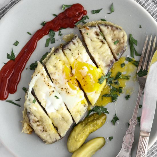 Cheesy Egg Toast