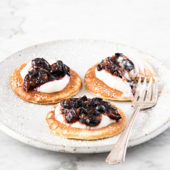 Fluffy Bohemian Pancakes