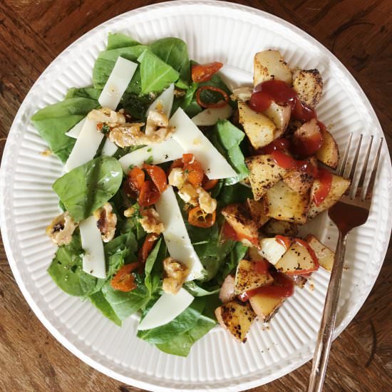 Roasted Kumquat Salad