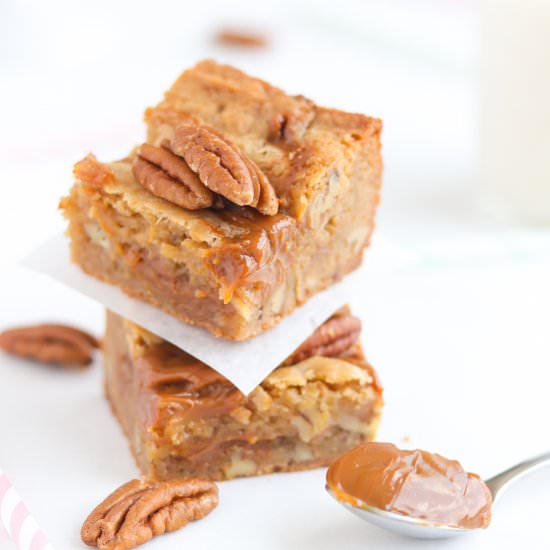 Dulce de Leche Blondies