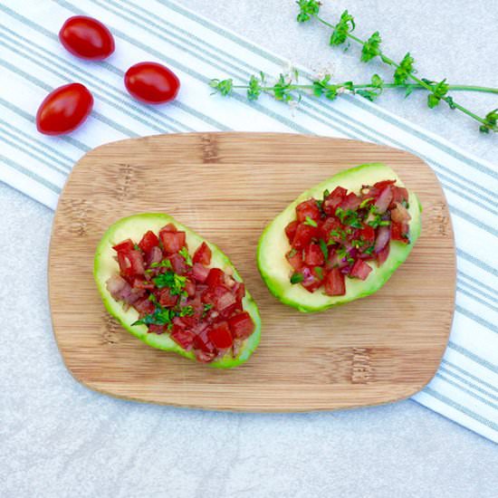 Avocado Bruschetta