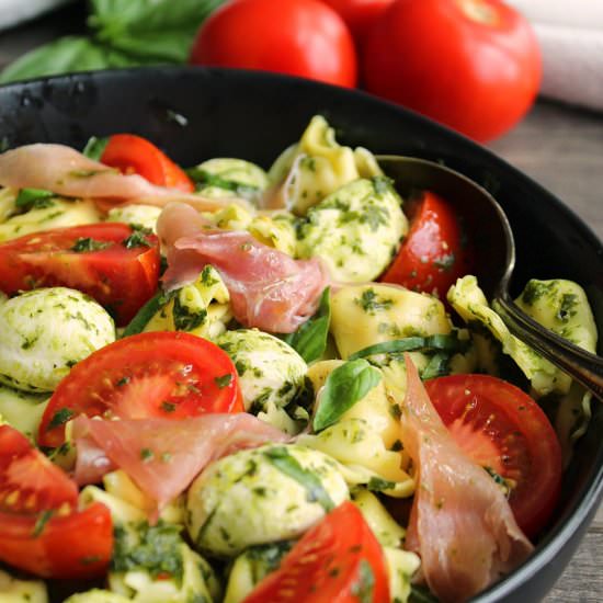 Pesto Tortellini Salad
