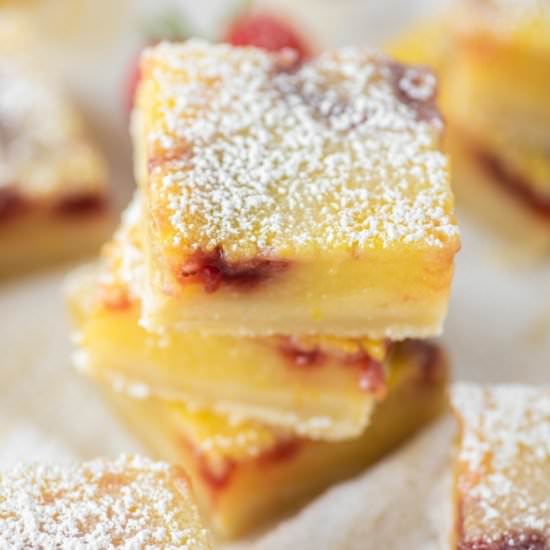 Strawberry Lemon Bars