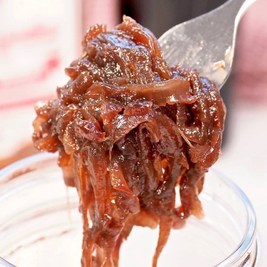 Bourbon Caramelized Onion Jam