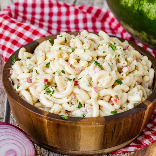 HOW TO MAKE MACARONI SALAD