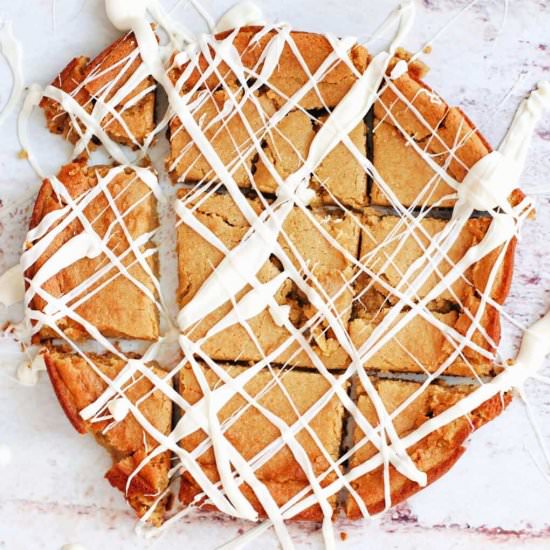 Cardamom Chickpea Blondies
