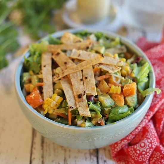 Air fryer tortilla strips