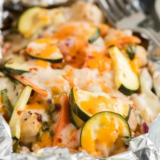 Thai Chicken Foil Packets