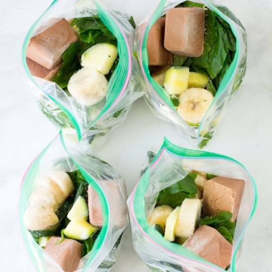 Make Ahead Power Smoothie Packs