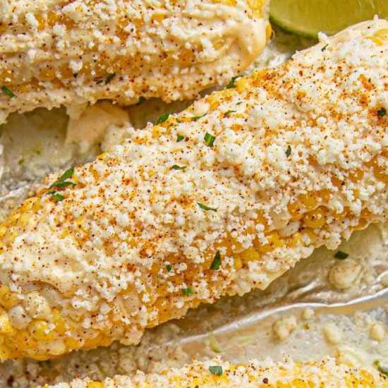 Elotes (Grilled Mexican Street Corn