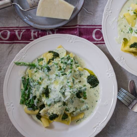 Green Summer Vegetable Lasagne