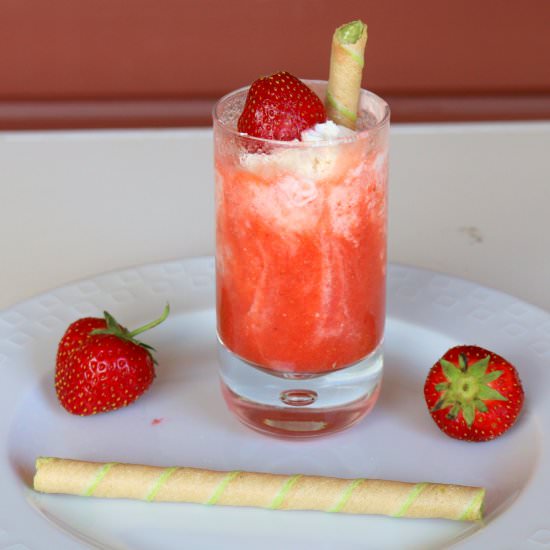 Strawberry Peach Drink
