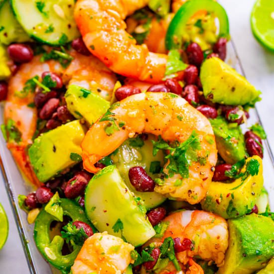 Lime Cilantro Shrimp Salad