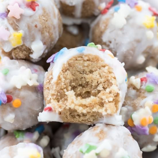 No-Bake Birthday Cake Energy Bites