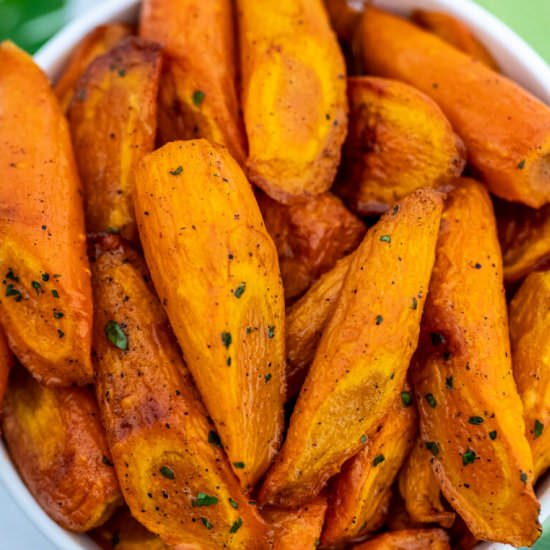 Brown Sugar Roasted Carrots
