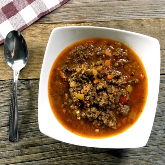 Instant Pot Hamburger Stew