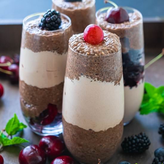 Vegan Mocha Chia Pudding Recipe