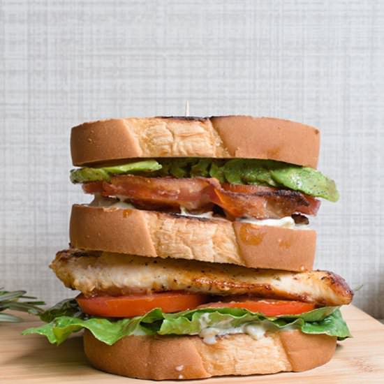 Rosemary Lemon Chicken Club