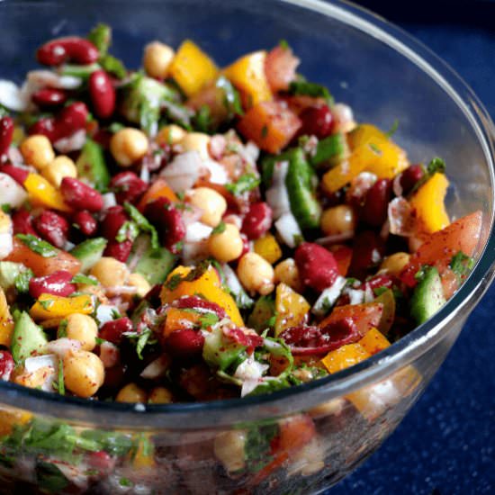 Middle Eastern Bean Salad