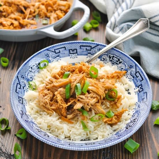 Dump and Bake Honey Garlic Chicken
