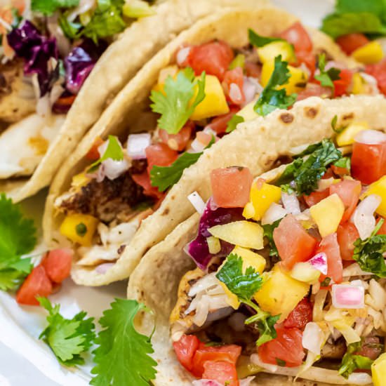 Blackened Fish Tacos