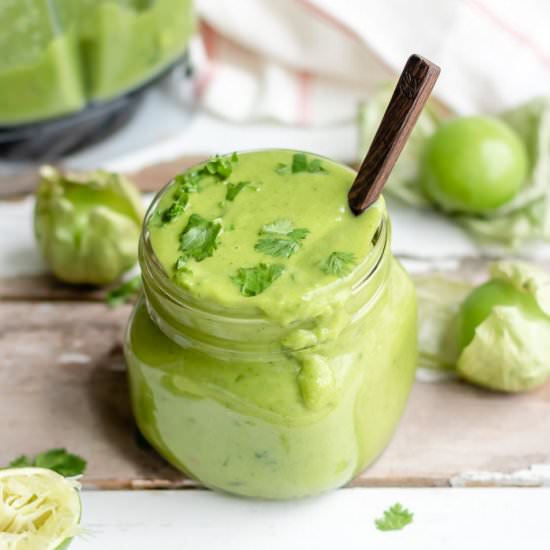 Salsa Verde w/ Tangy Tomatillos