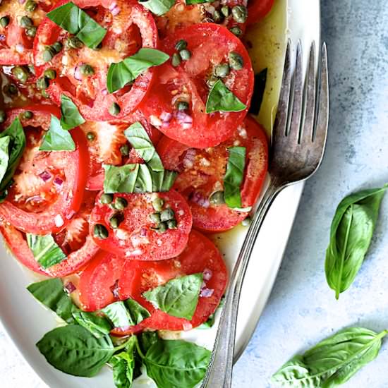 Easy Fresh Tomato Salad