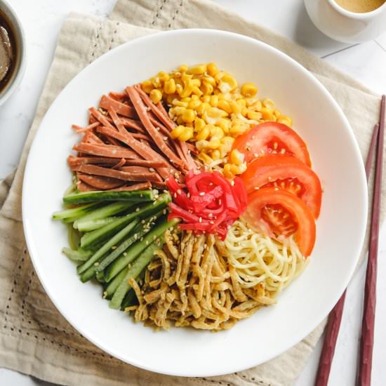 vegan hiyashi chuka