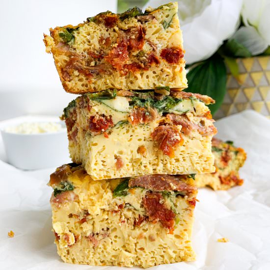 High Protein Egg Bake Casserole