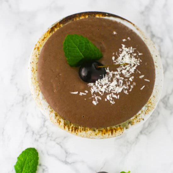 Chocolate Cherry Smoothie