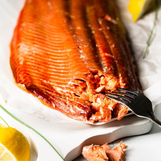 Simple Smoked Salmon